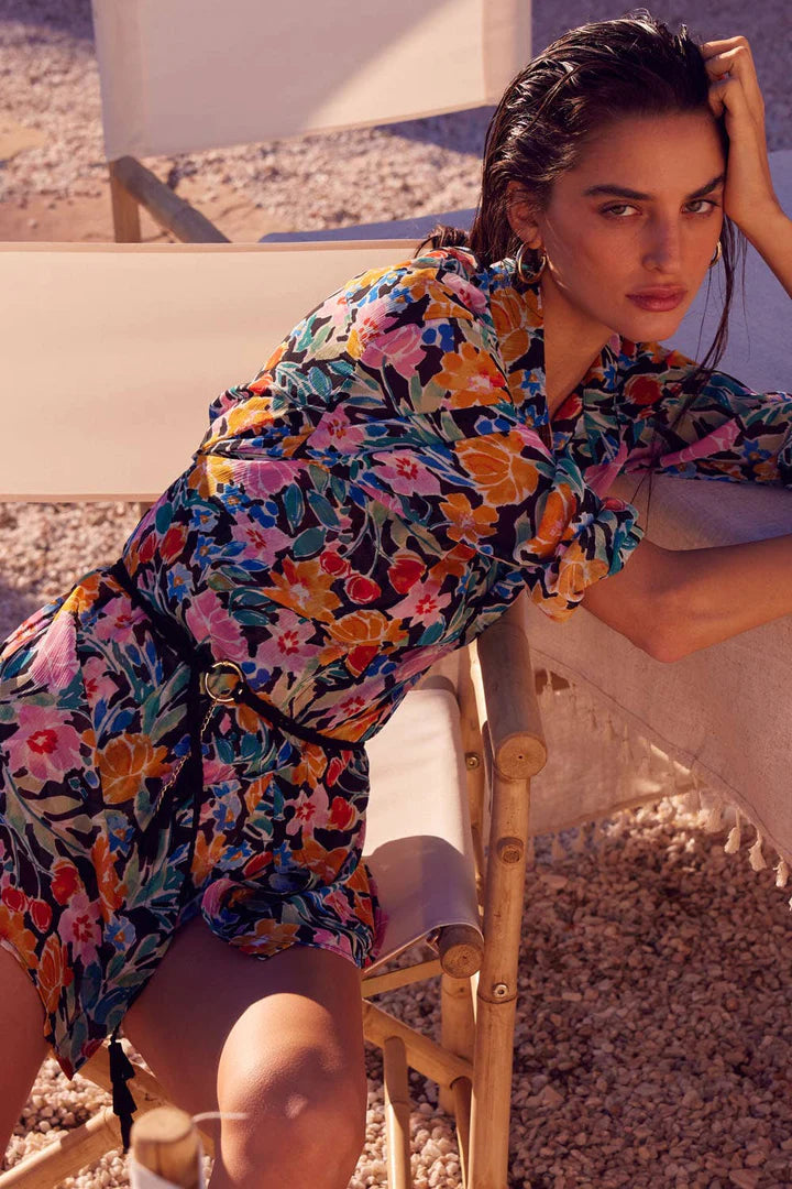 Liz Floral Skort Romper