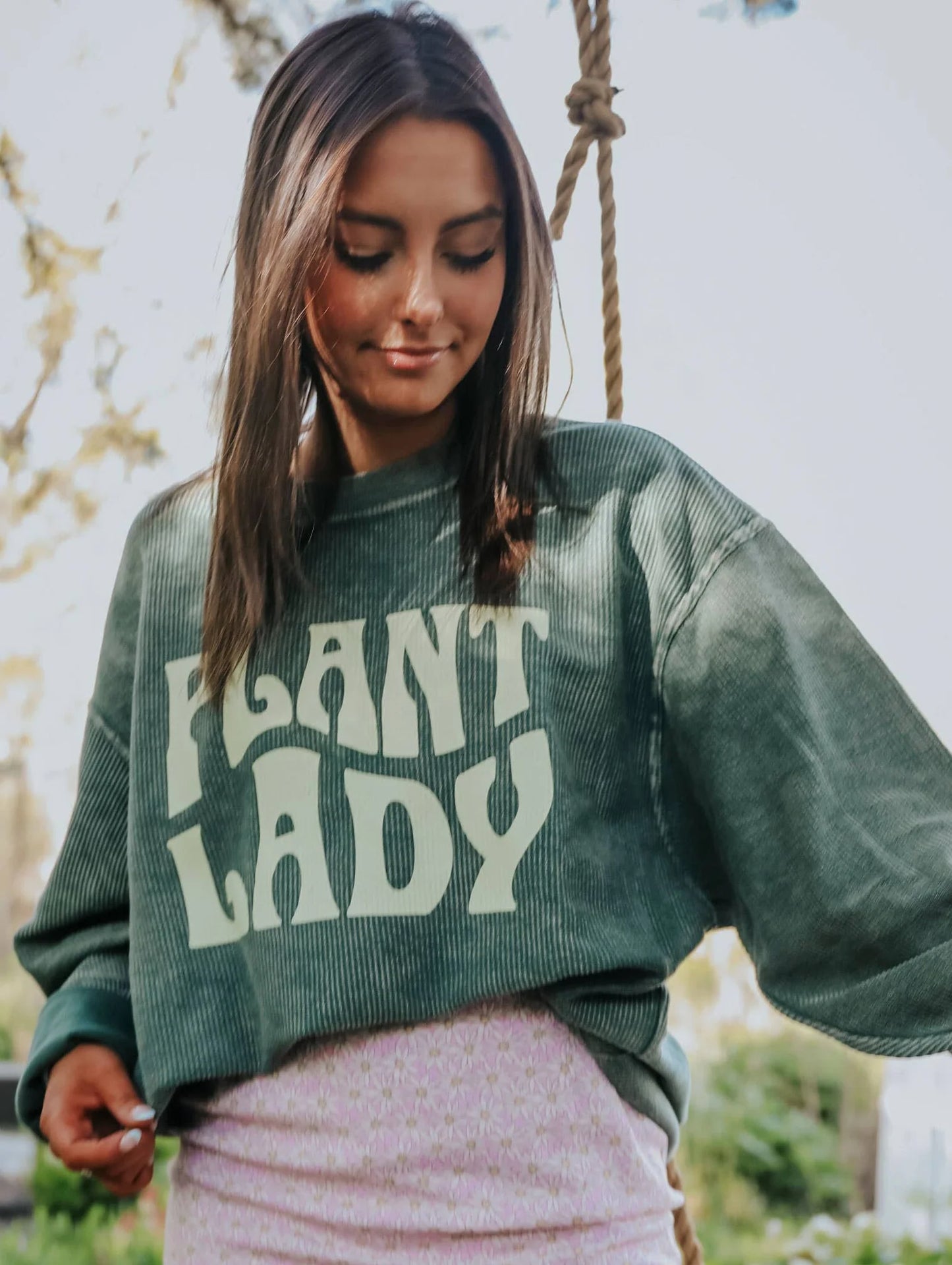 Plant Lady Corded Sweatshirt