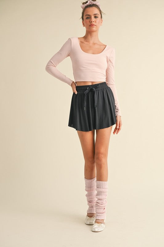 On Point Skort (Black)