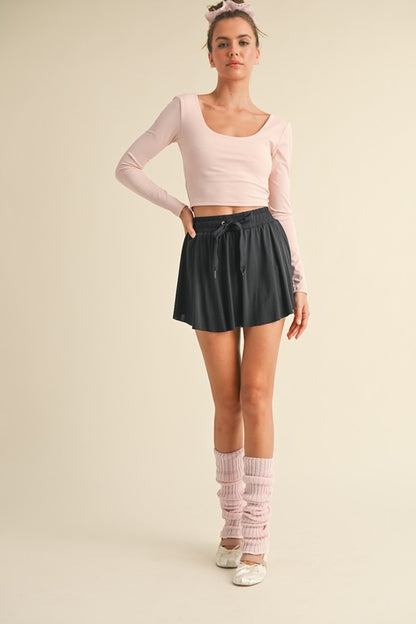 On Point Skort (Black)