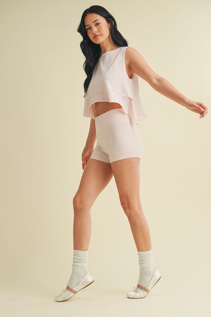 Perfect Layer Sleeveless Top (Light Pink)
