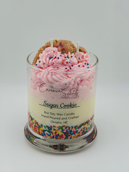 Sugar Cookie 8oz Dessert Candle