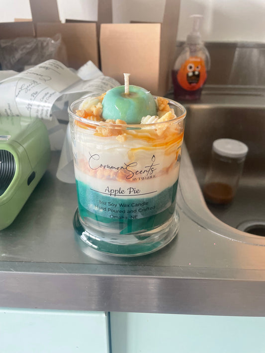 Apple Pie à la Mode 8oz Dessert Candle