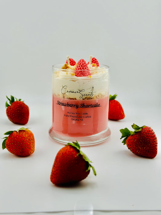 Strawberry Shortcake 2 Wick Candle