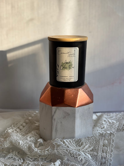 Soft Crackling Wood Wick Soy Wax Candle (Fall Collection)