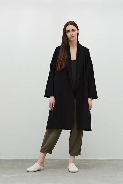Wyatt Shawl Collar Cotton Coat