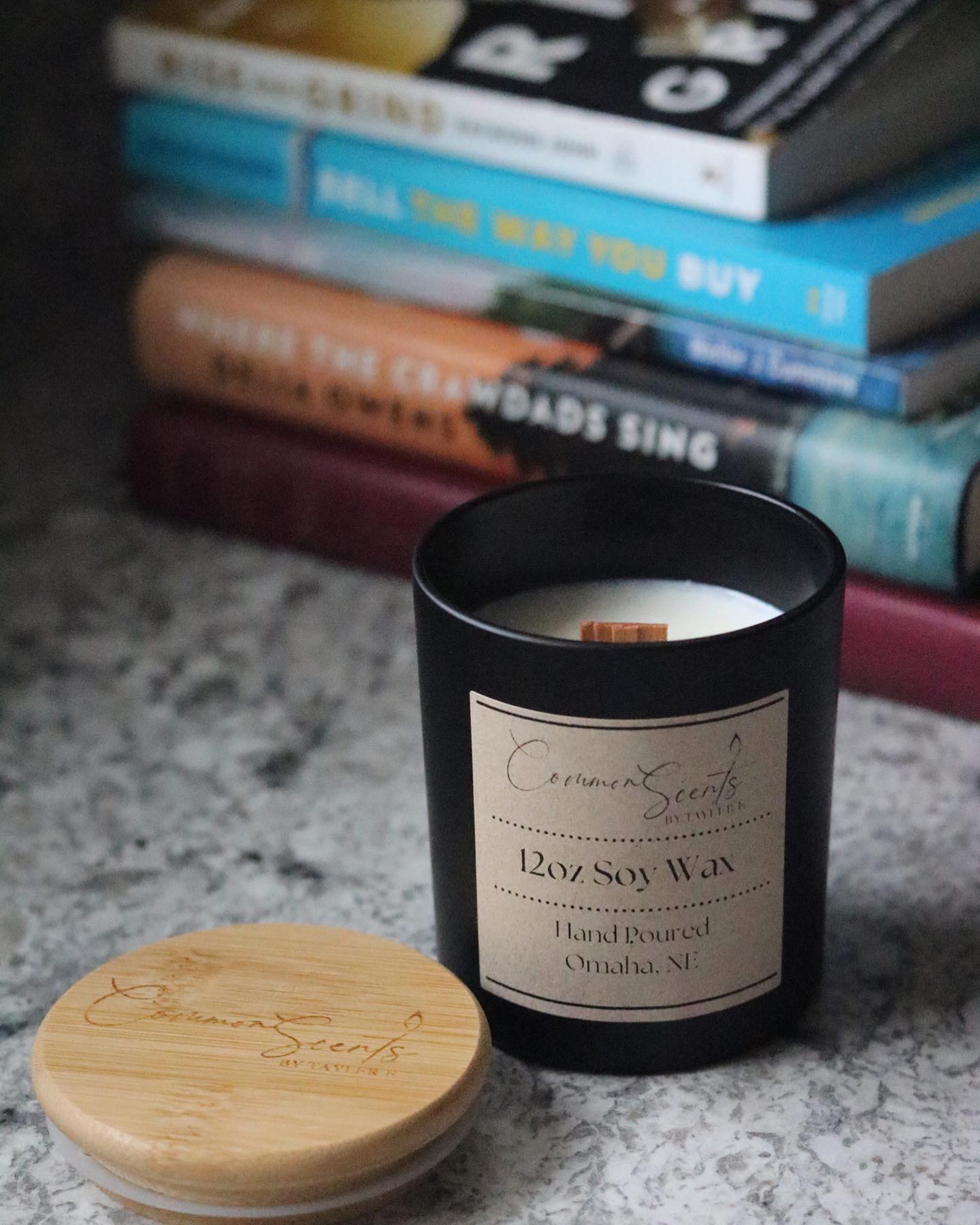 Crackling Wood Wick - All Natural Soy Wax Candle